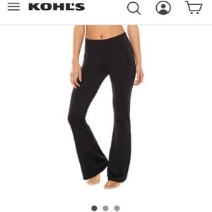 xersion studio yoga bootcut pants